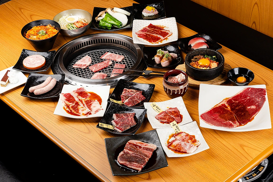 幸せの焼肉食べ放題
