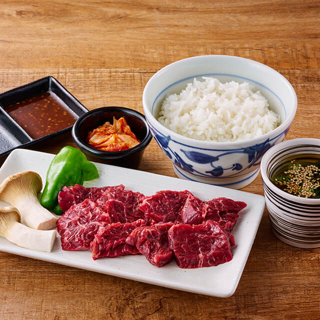 手切りハラミランチ