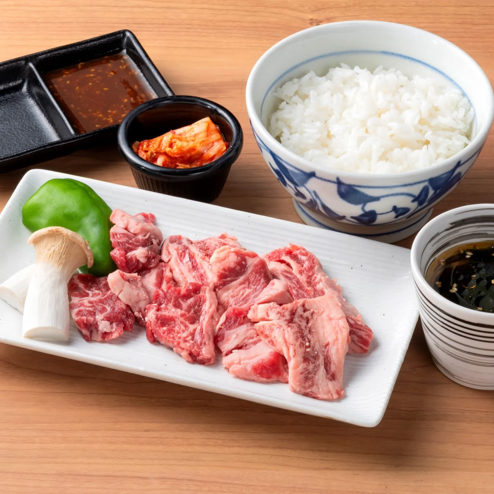 中落ちカルビランチ