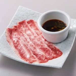 薩摩牛 とろカルビの焼きしゃぶ ～洗いダレ～ or ～特製ポン酢～