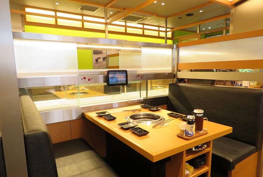 お店の席イメージ